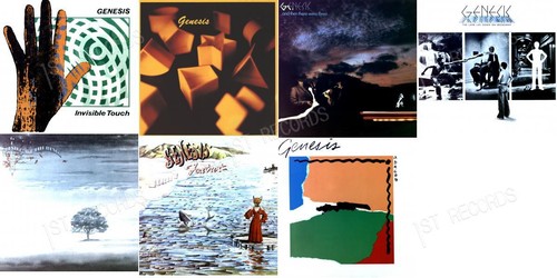 Genesis vinyl lp sammlung - vinyl,