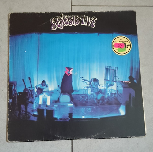 Genesis live vinyl lp - ,